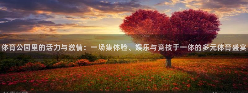 vsport体育官网下载招商电话号码：体育公园里的活