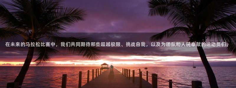 注册vsport体育官方正版app：在未来的马拉松比