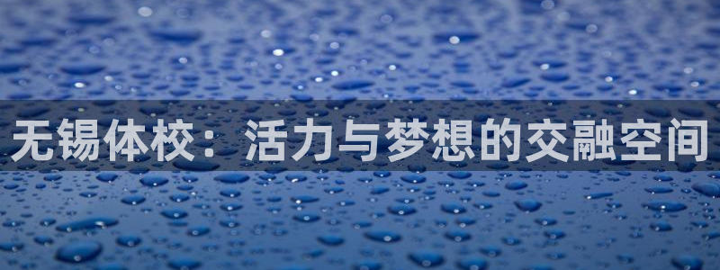 vsport体育官网下载：无锡体校：活力与梦想的交融空间